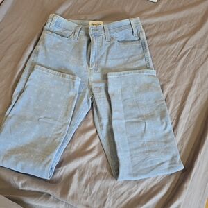 Signature by Levi Strauss Light Blue Straight Leg Pants